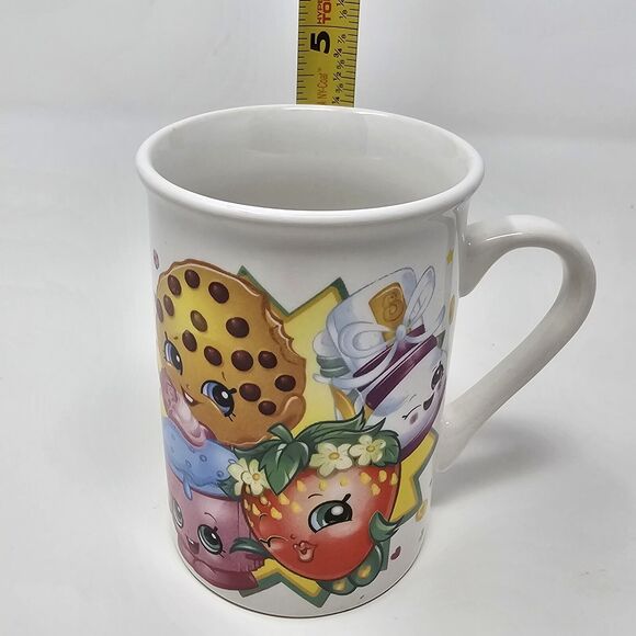 2016 Shopkins Coffee Mug Tea Cup Moose World Real Littles Frankford Candy - Picture 8 of 8